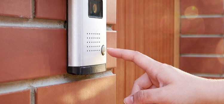apartment door buzzer installation in Riverside