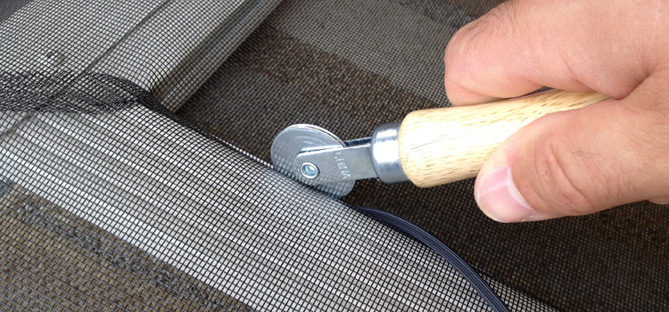 metal screen door repair in Riverside